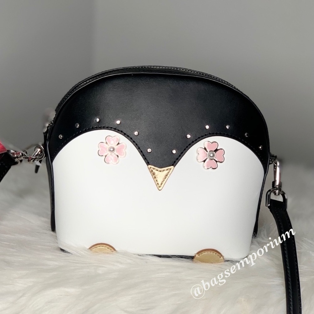 Kate Spade Frosty Penguin Crossbody Bag - Picture 6 of 8